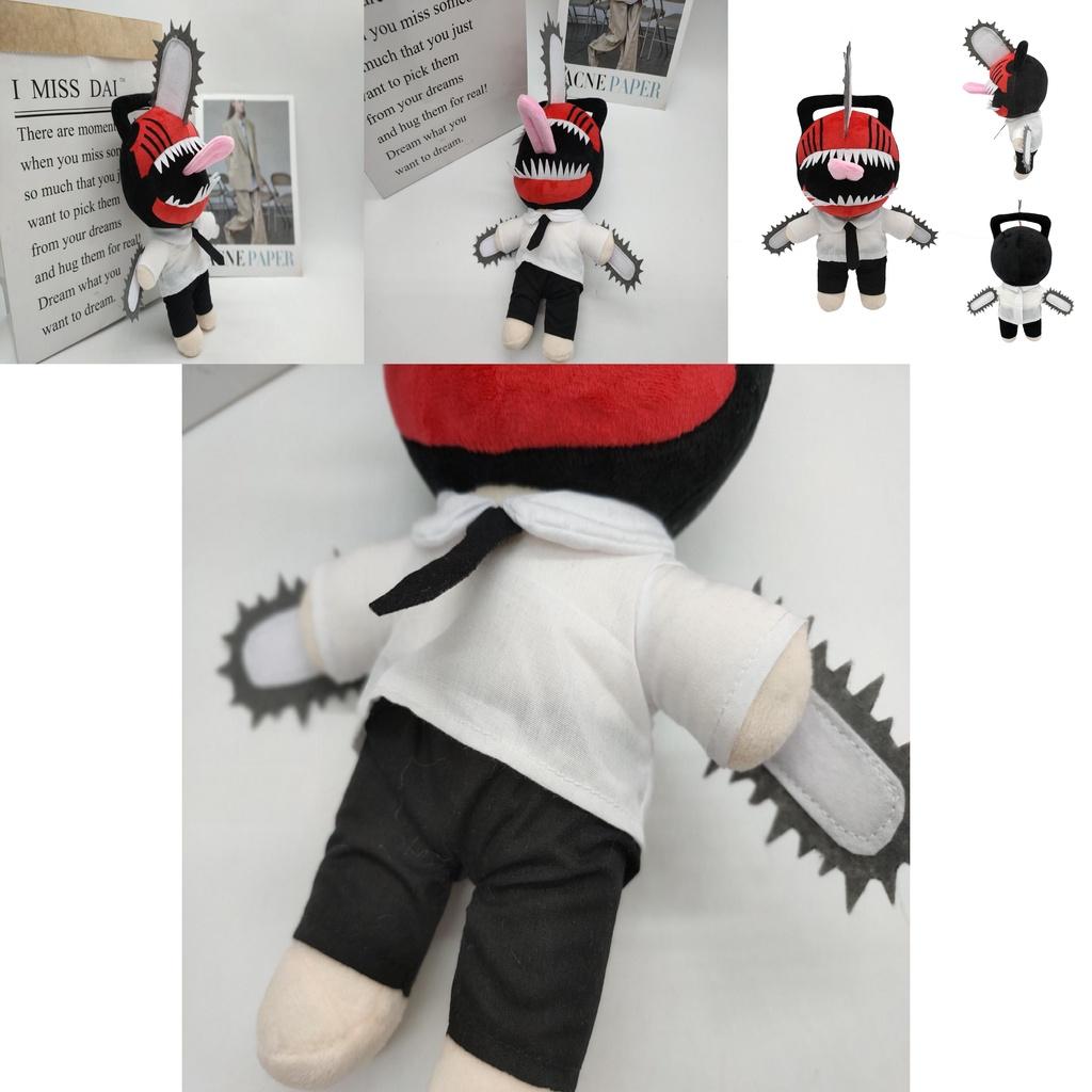 Denji Chainsaw Man Plush Toy For Anime Fans Eco-friendly Pp Cotton Material 30cm Size Perfect Decoration