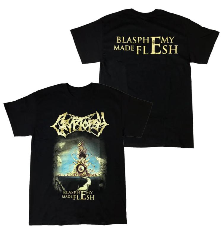 Cryptopsy – Blasphemy Made Flesh Graphic Tee Unisex T-Shirt S