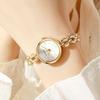 Chain Bracelet Ladies Wristwatch Small Dial Women Wristwatch Fashion Quartz Watch  Gift