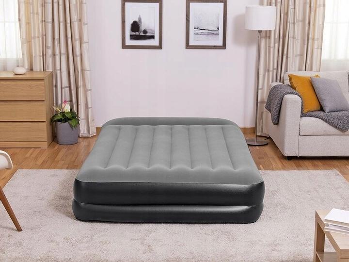 Air Bed Comfort Mattress 203 x 152 x 46 With Built-in Compressor #67403
