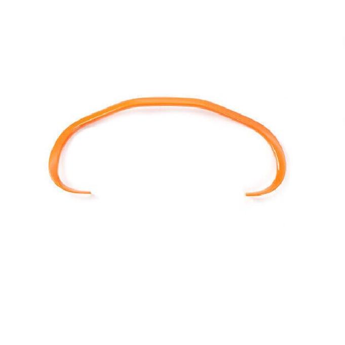 For Jeep Renegade 15-2023 Glossy Orange Dash Speedometer Odometer Frame Trim