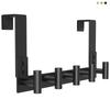 Heavy Duty Door Hanger Space-Saving Coat Rack Towel Organizer  Kitchen Bathroom Accessories