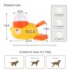 Interactive Dog Automatic Feeder Durable Cute Food Dispenser Training Dog Toy Duck Design Puzzle Slow Feeder Dog Supplies