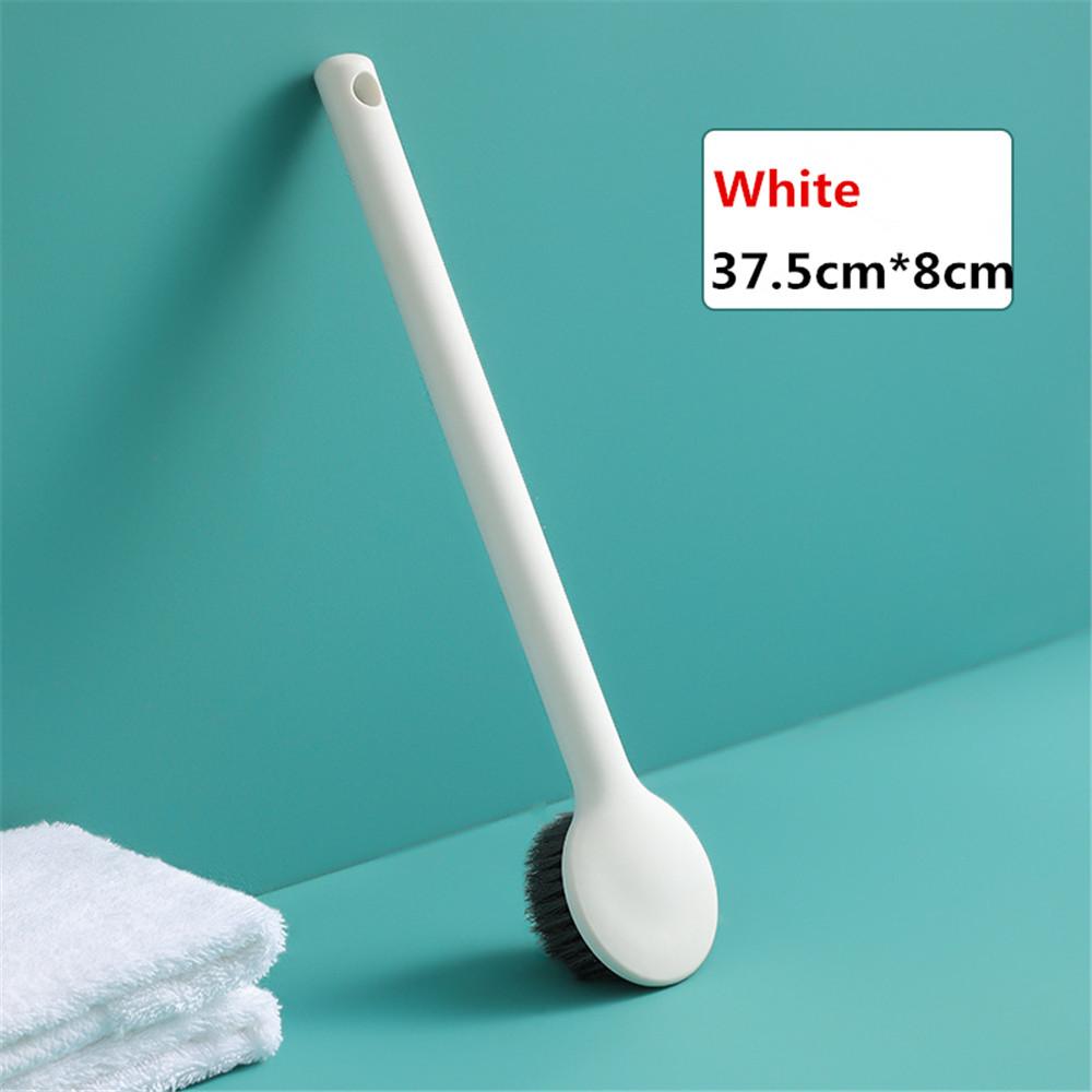 Long-Handled Bathtub Shower Brush Bathroom Brush Body Soft Hair Washing Brush Hand Back Scrub Skin Massage Bathroom Supplies