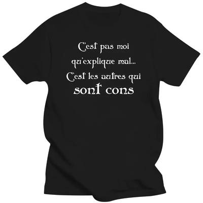 Men Clothing Harajuku Graphic T-shirts Letter Gift Print Men's Tops New IT'S NOT ME KAAMELOTT T SHIRT Harajuku Summer Cotton