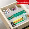 Multi-Use Partitioned Storage Box for Stationery, Utensils, and Kitchen Tools
