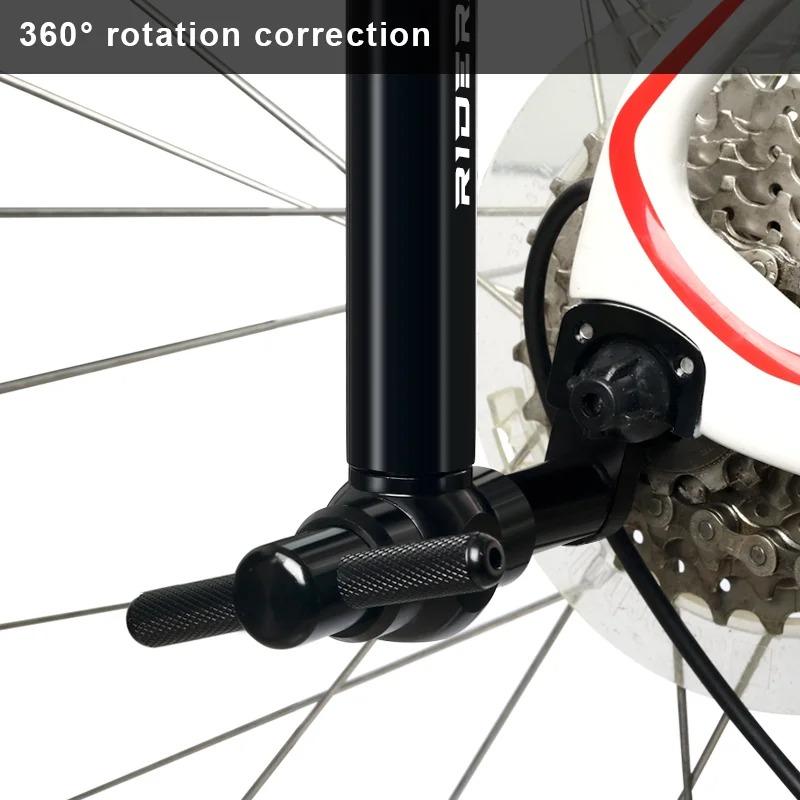 Fahrradaufhänger-Ausrichtungsmessgerät für Mountainbikes, Rennräder, Schaltwerkausrichtungsaufhänger, MTB, Fahrrad-Heckhaken, Mess- und Reparaturwerkzeuge