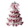 DIY Crochet Christmas Tree Kit Handmade Holiday Decoration Set Beginner Crochet DIY Christmas Tree Kit Xmas Party Decorations