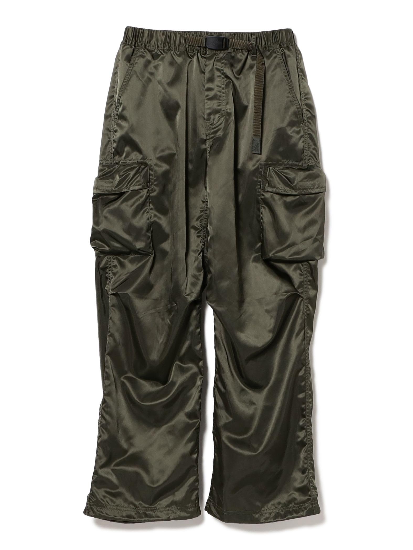 

Beams Painter [Special Order] Gramicci Shiny Nylon 6-Pocket Pants, Men s Khaki, Size M