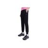 FILA Solid Color Cuffed Long Casual Pants Women bottoms Black F11W328602FBK