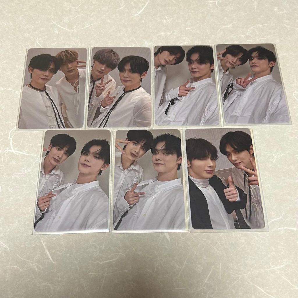 Used TXT Oath Yeonjun Unit Lucky Draw Photocard
