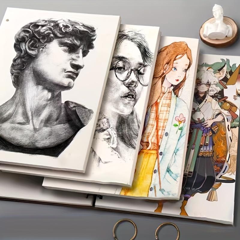 Premium A5 Watercolor Sketchbook - 160g/m² Removable Drawing Paper, For Artist Sketching, Painting, and Transferring Watercolor