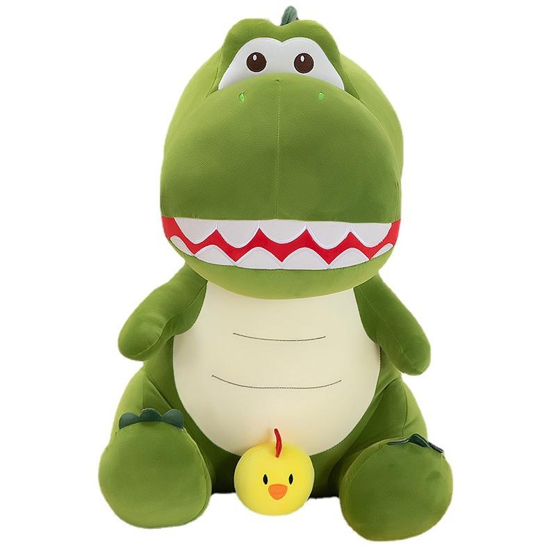 Cute Cute Funny Chick Dinosaur Doll Doll Plush Toy Children's Doll Birthday Gift Throw Pillow Cute