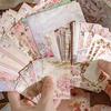 Garden Post Office Collection Paper Material DIY Handbook Collage Journal Notebook Scrapbook Envelope