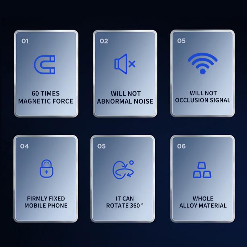 1 buc Suport magnetic metalic pentru telefon de mașină, Accesorii auto pentru Porsche Boxster Cayenne Panamera Macan Cayman 911 918 996 917 991