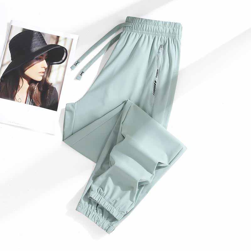 Breathable and Comfortable Women's Spring Summer Hiking TrousersLightweight ProtectionQuick-drying Solid Colour Trousers