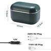 Electric Heating Lunch Box 220V 110V 12V Leak-proof Portable Heated Lunchbox Stainless Steel Car Office Food Warmer Container