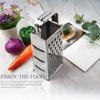 Stainless Steel Four Sided Multifunctional Cheese , Kitchen Grinder, Melon , Potato , Cheese
