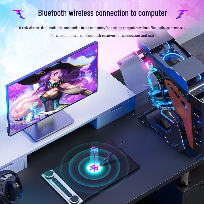 HUION Q630M Wireless Graphics Tablet