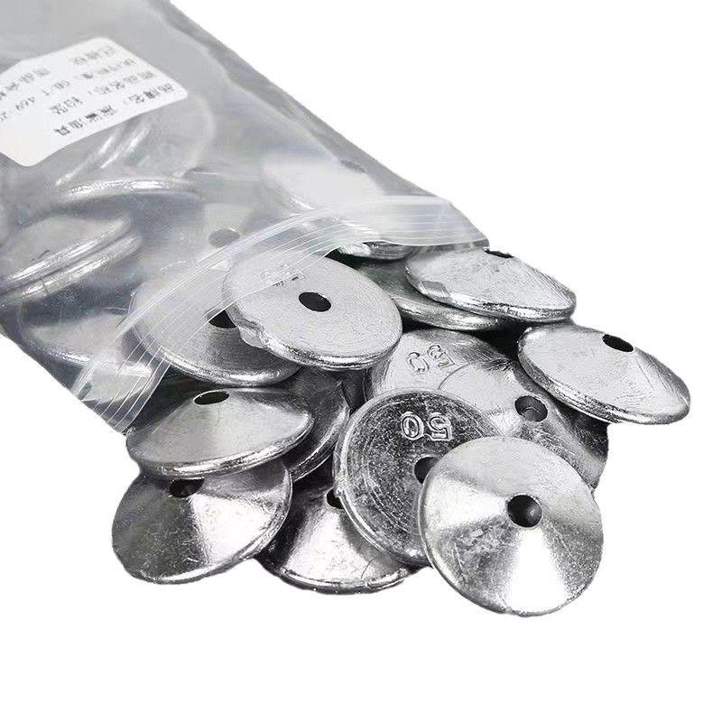 Hollow Bean Cake Lead Sinker with High-Quality Flip Hook and Hat-Shaped Design