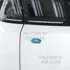 SQOB1 Auto Dekor Metall E Buchstabe Emblem 3D Aufkleber Zubehör für Peugeot EV iOn 2008 308 5008 4008 3008 508 208 Heck Kofferraum Aufkleber