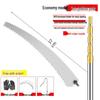 Jundingying 5-Meter Stainless Steel Telescopic Pruning Saw