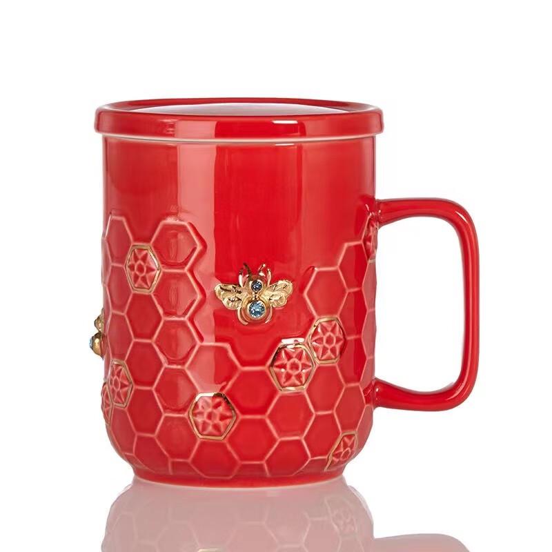 ACERA Liven Ceramic Auspicious Harvest Mug Gift Set