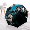 1pc Harry Potter Phoenix Automatic Folding Umbrella - Compact 8-Rib Design, Durable Plastic & Iron1300L