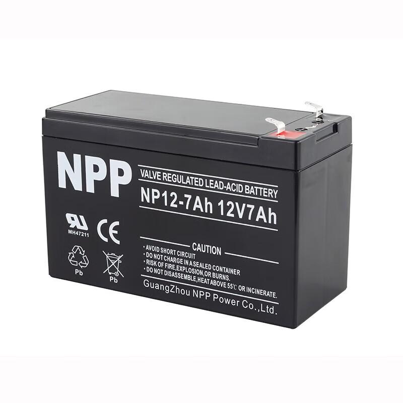 NPP 12V 7AH Sealed Lead-Acid Battery