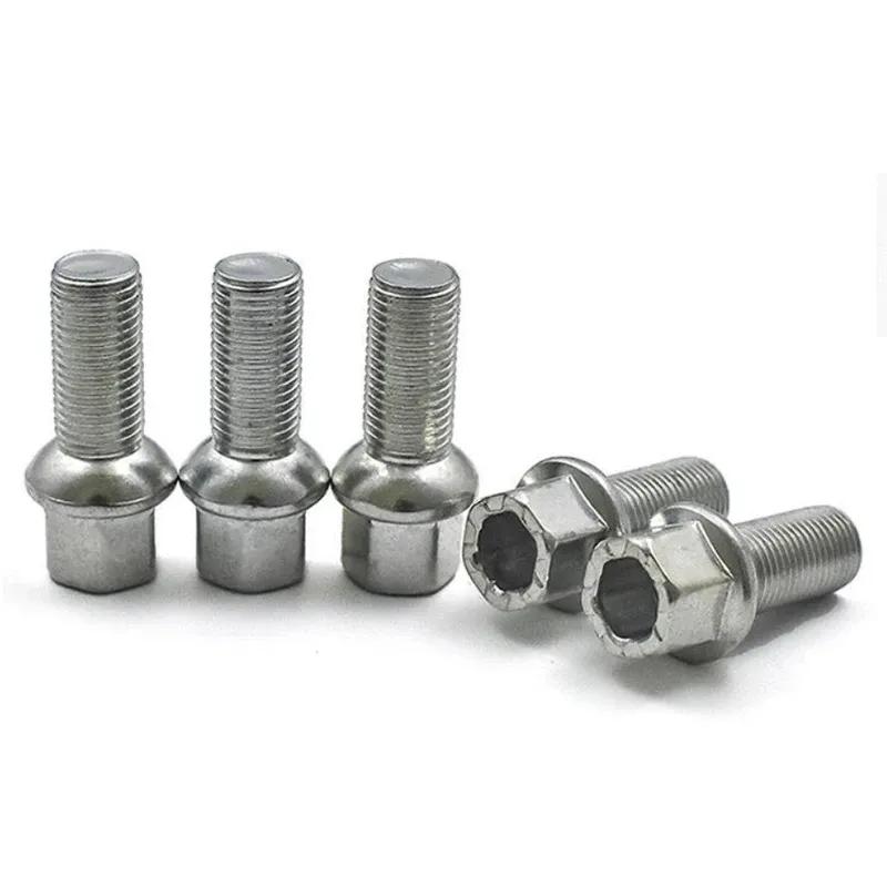 4 pcs Apply to Wheel hub tyre screw bolt FOR VW Jetta Bora Golf 6 MK6 PASSAT B7 CC Passat tiguan