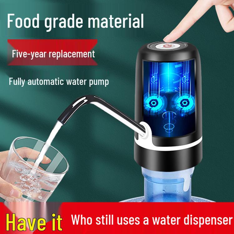 Electric Water Pump Dispenser - Automatic Suction & Dispense for Bottled Water