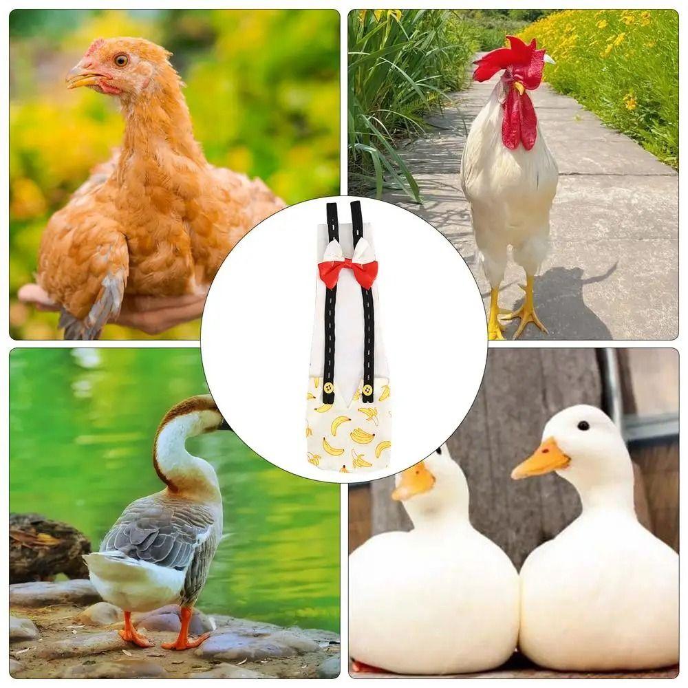 Reusable Pet Duck Diaper Cute Goose Flight Suits Hen Vest Poultry Costume Poultry Supplies