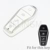 New Soft Quicksand Tpu Car Key Case For Byd Atto 3 Han Ev Dolphin 4 Buttons Remote Control Protect Cover Auto Accessories