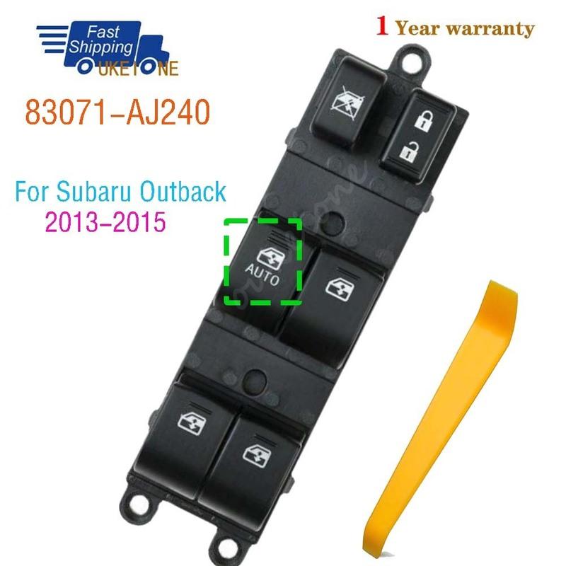 83071-AJ240 For Subaru Outback 2013 2014 2015 Front Left Master Driver Side Electric Power Window Switch Car Accessories