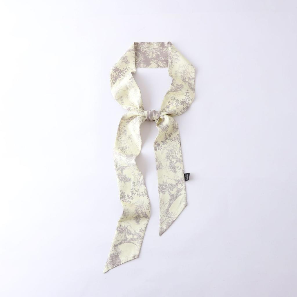 Lenço Skinny 100% Seda de Amora 6*125cm para Mulheres, Lenço Longo de Fita em Sarja de Seda, Lenço Fino para Pescoço e Laço de Cabelo, Cinto Versátil de Primavera Verão e Charme para Bolsa
