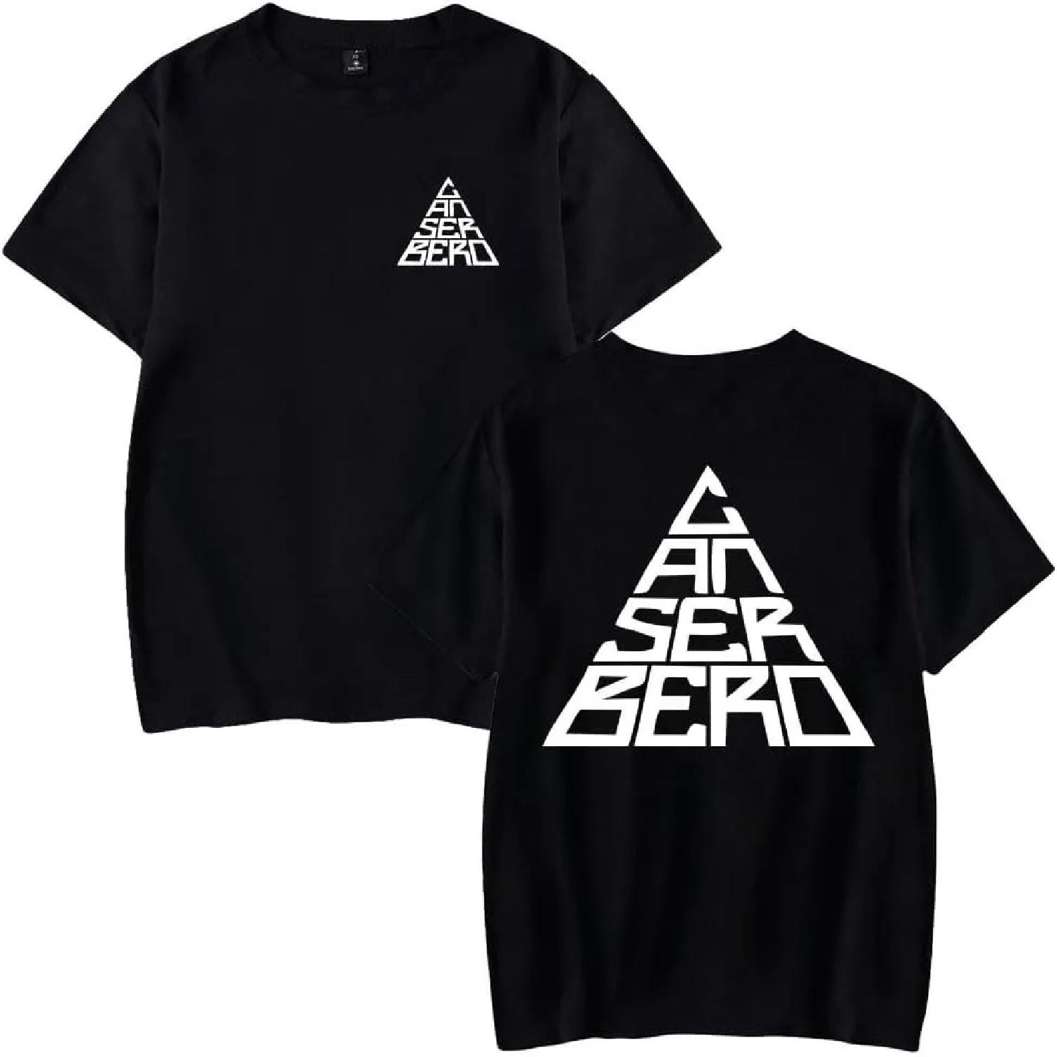 

Canserbero Tshirt Crewneck Short Sleeve Tshirt Men Women Streetwear Printing Casual Fashion Hip Hop Clothes XXXXXL чорний