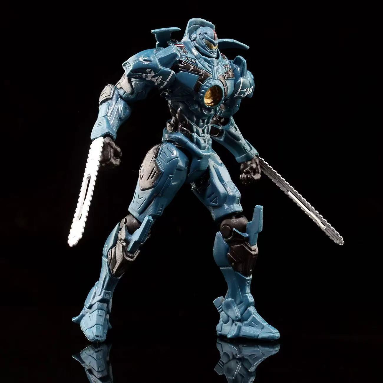 Glow-in-the-Dark Pacific Rim Gypsy Avenger & Crimson Typhoon Mecha Action Figure Toy Set