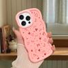 Big Wave Edge Soft Silicone Material Macaron Phone Case Shockproof Protective Rubber Casing for iPhone Samsung Huawei Honor Xiaomi Redmi OnePlus Moto