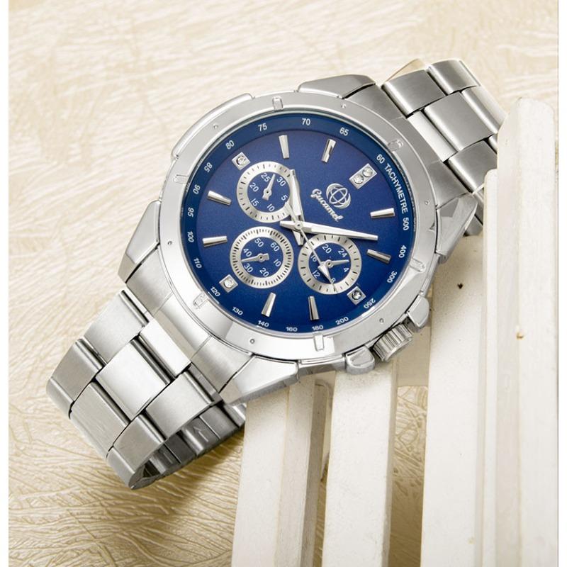 GUCAMEL Men's Quartz Watch Japanese Quartz Watch Electronic Watch Student Watch