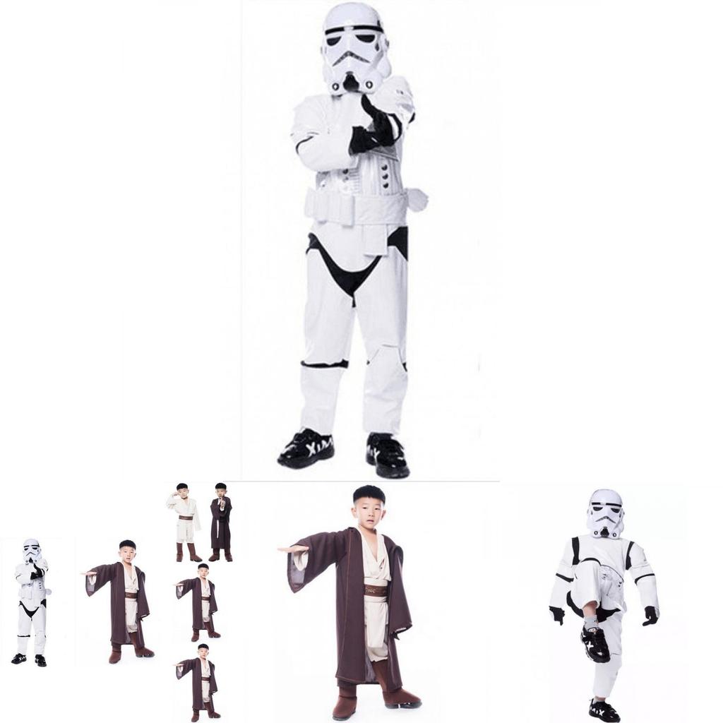 Star Wars Children Jedi Cosplay Cape Cloak Costume High Quality Polyester Fabric