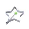 1/5PCS Stainless Steel Round/Heart/Flower/Five-Pointed Star And Mouse Shaped Egg Mold Ring Kitchen Utensil