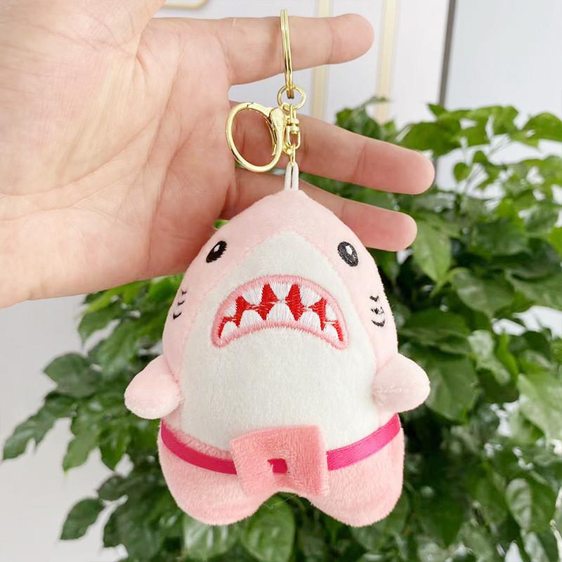 And Soft Cuddly Plush Shark Keychain Adorable Stuffed Animal For Kids Adults And