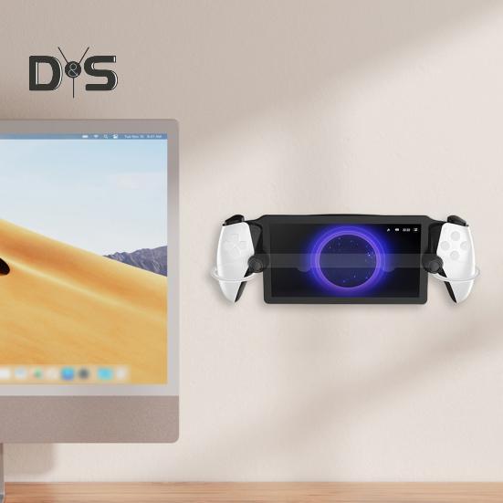 Wandhalterung für Spielekonsolen, platzsparendes, einfach zu installierendes Spielekonsolen-Controller-Regal für PS5-Portal