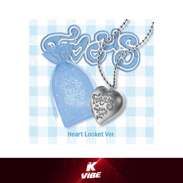 

Офіційний перший міні-альбом Hearts2Hearts FOCUS (Версія Медальйона-Серця) - Романтичне Дебютне Видання