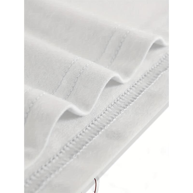 European sizes Print T Shirt, Tees For Men, Casual Short Sleeve Tshirt For Summer Spring Fall, Tops As Gifts