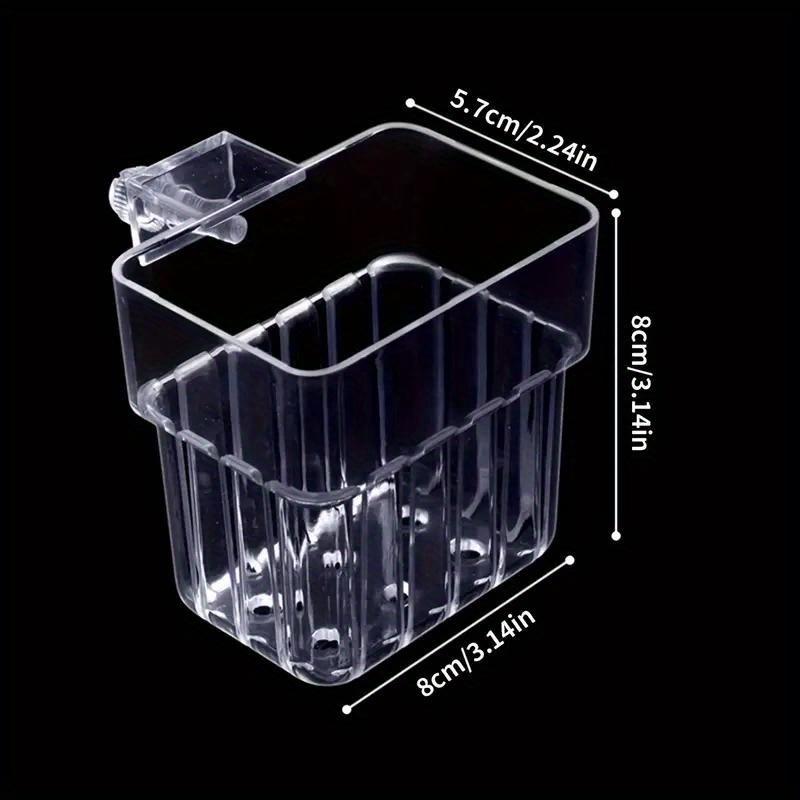 

1 шт. Гидропонная посадочная чашка, бытовая посадочная чашка для водяной травы, настенная, высокая прозрачная, украшение ландшафта для аквариума