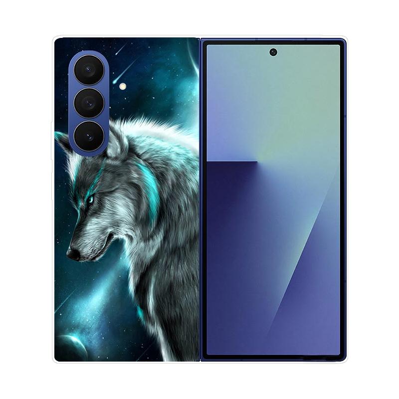 For Samsung Galaxy Z Fold 7 Fold7 Case Luxury Folding Shockproof Protection Funda for Samsung Galaxy Z Fold 7 PC Hard Back Cover