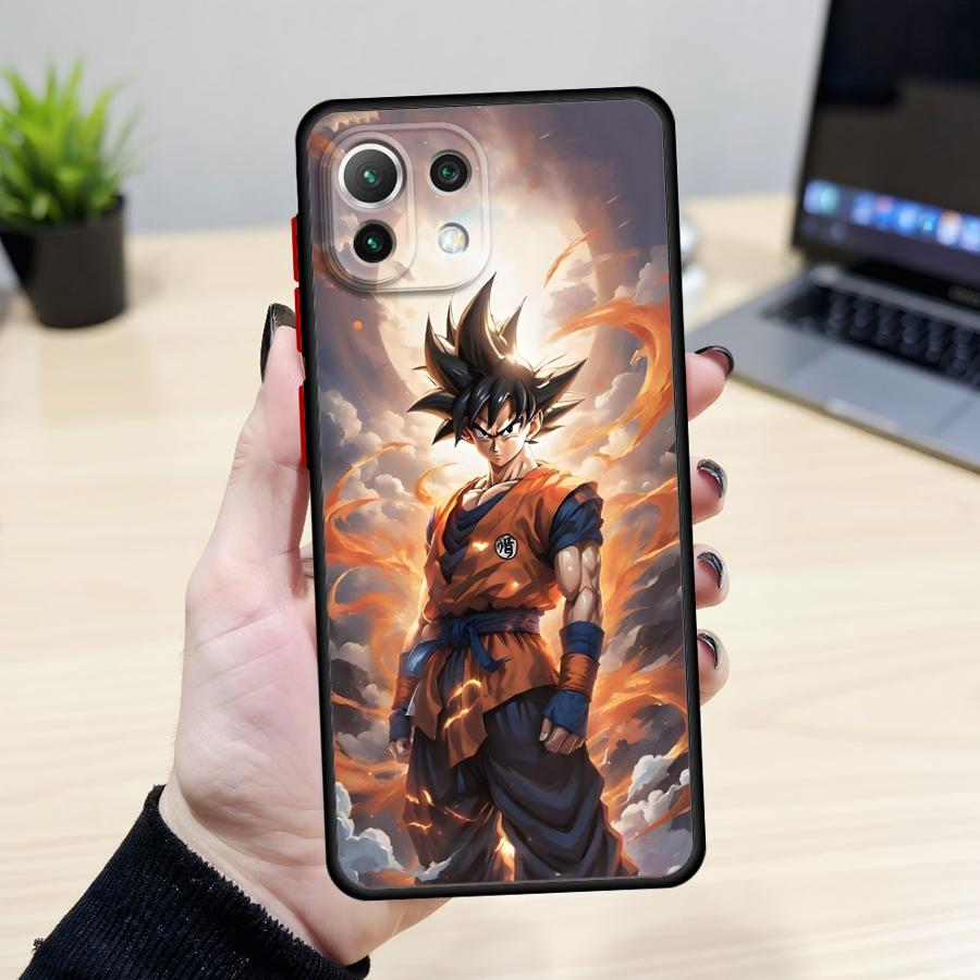 Case for Xiaomi Mi 12x 10T 14 13 Pro 13 11 Lite 11T 12T Back Phone Cover Dragon Ball Retro Goku