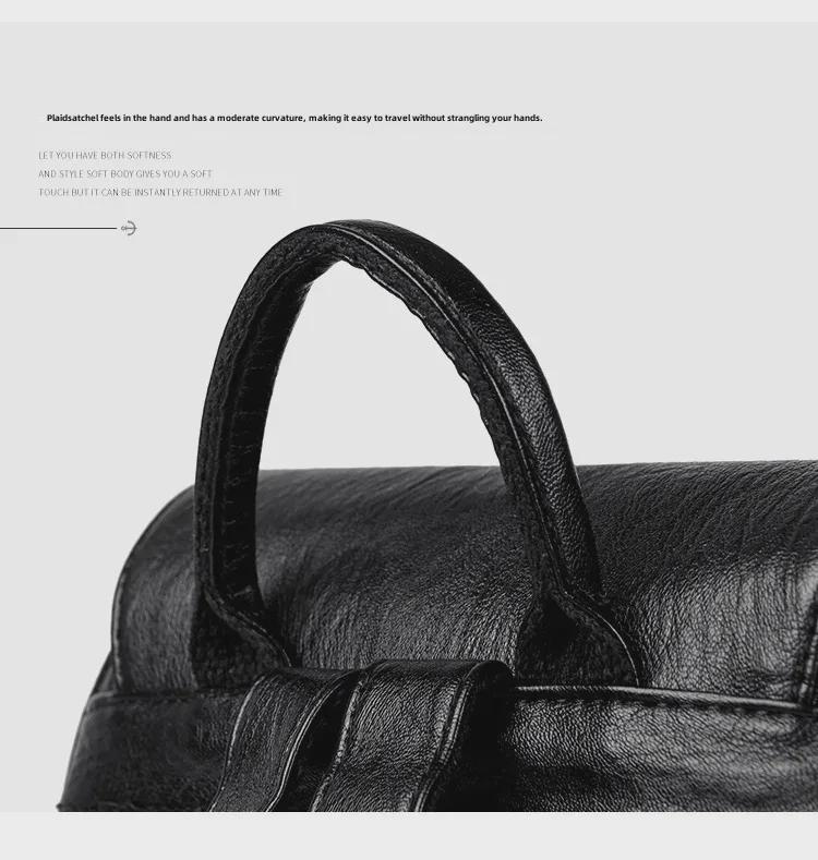 Rucsac Elegant de Damă din Piele Moale cu Capacitate Mare, Antifurt, pentru Călătorii și Studenți