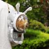 Hamster Carrying Bag Multiple Pockets Metal Chain Soft Small Pet Guinea Pig Travel